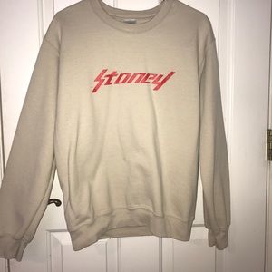 post malone stoney tour merch sweater